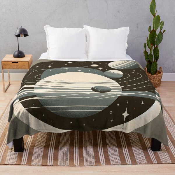 Item preview, Cosmic Tranquility - Minimalist Space Art designed and sold by FIYARO.