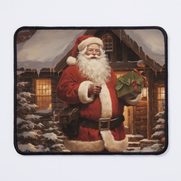 Item preview, Wall art  Santa claus in the style of Norman Rockwell  designed and sold by Viviglow.