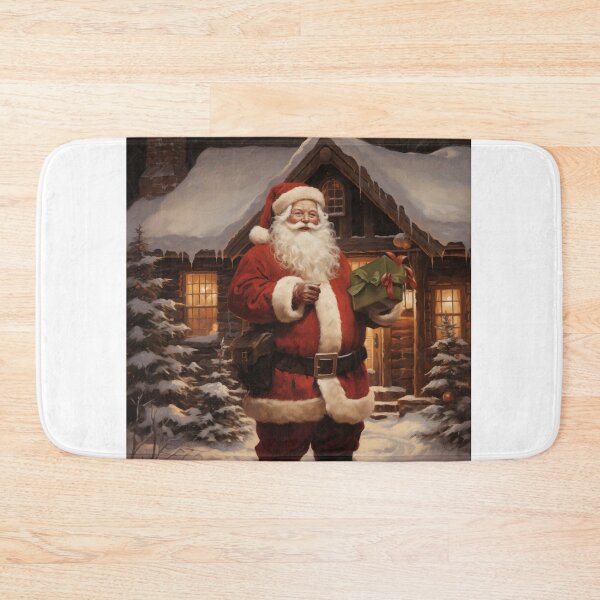 Item preview, Wall art  Santa claus in the style of Norman Rockwell  designed and sold by Viviglow.