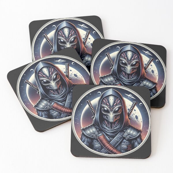 Item preview, Alien Ninja Warrior designed and sold by fkdesignsshirts.