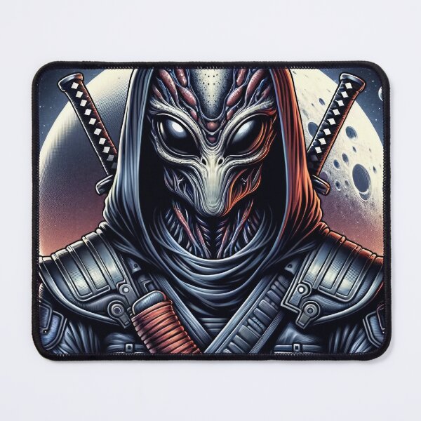 Item preview, Alien Ninja Warrior designed and sold by fkdesignsshirts.