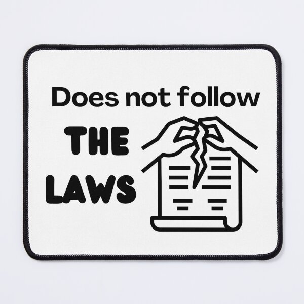 Item preview, Does not follow the laws designed and sold by ArtGraphic27.