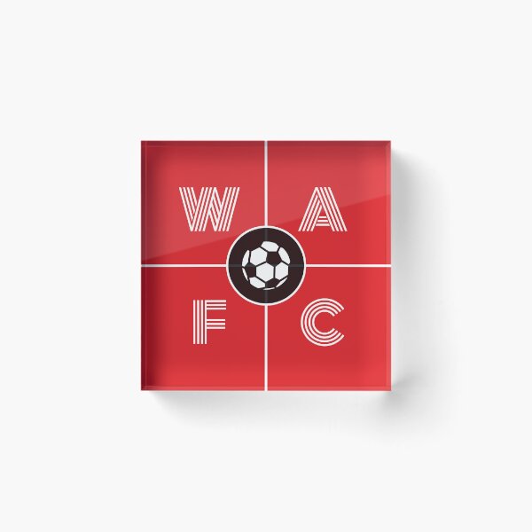 Item preview, Wrexham AFC WAFC Minimalist Artwork designed and sold by kakarikihill.