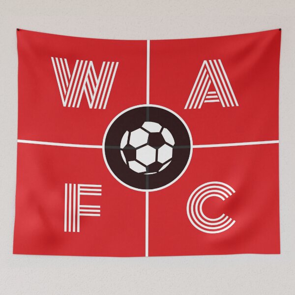 Item preview, Wrexham AFC WAFC Minimalist Artwork designed and sold by kakarikihill.