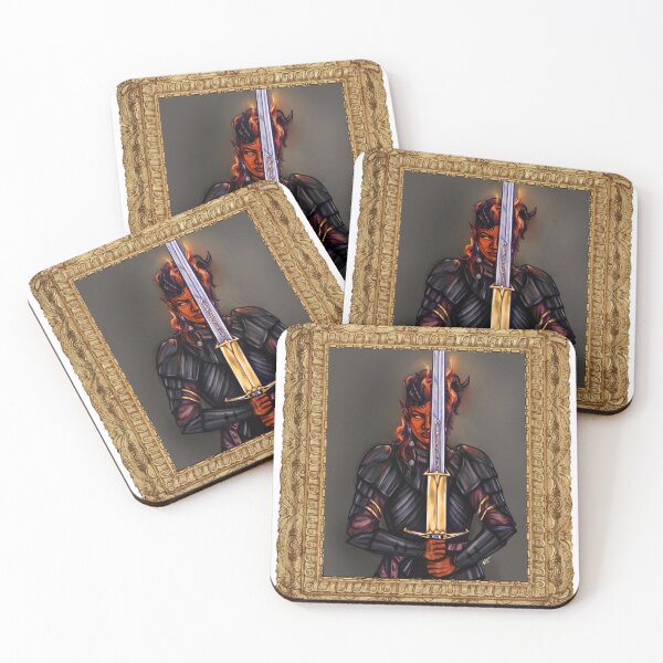 Item preview, Karlach BG3 Portrait designed and sold by L-BlackbirdArt.