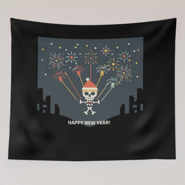 Item preview, New Year, Same Skeleton Spirit designed and sold by Atiel186.