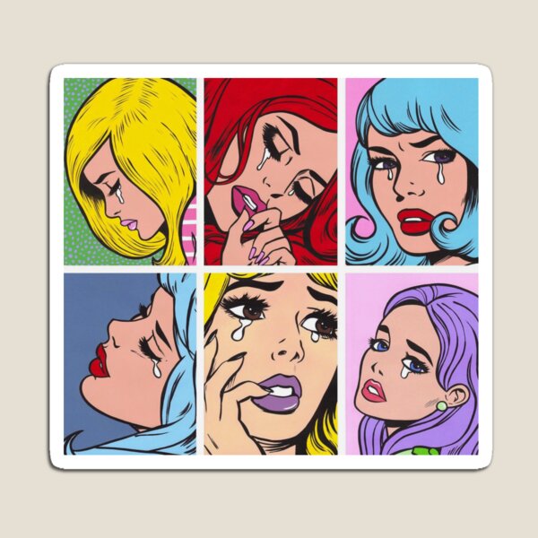 Artikel-Vorschau von Pop-Art-Gemälde – Comic-Pop-Art, designt und verkauft von HobertShoop.