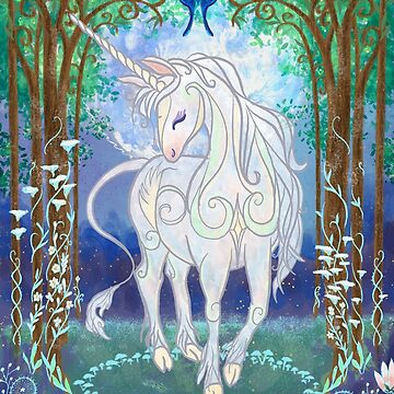 Artwork thumbnail, The Last Unicorn by tinaschofield