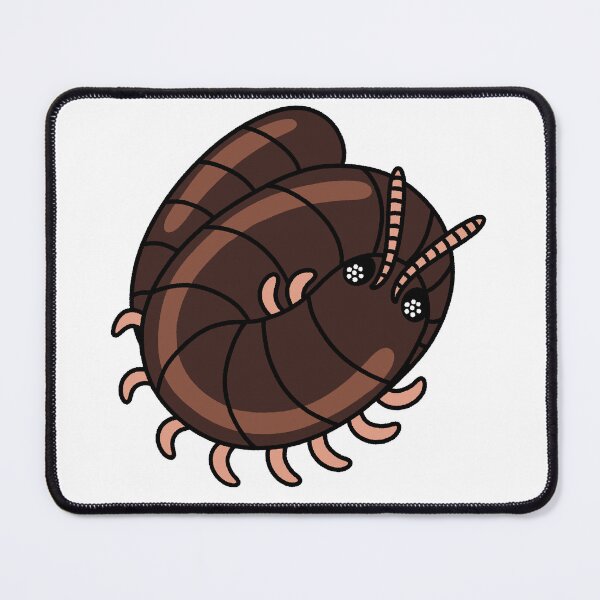 Item preview, millipede bug doodle designed and sold by TheDangerGoose.