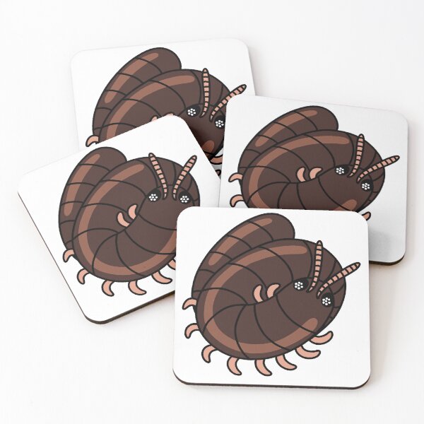 Item preview, millipede bug doodle designed and sold by TheDangerGoose.