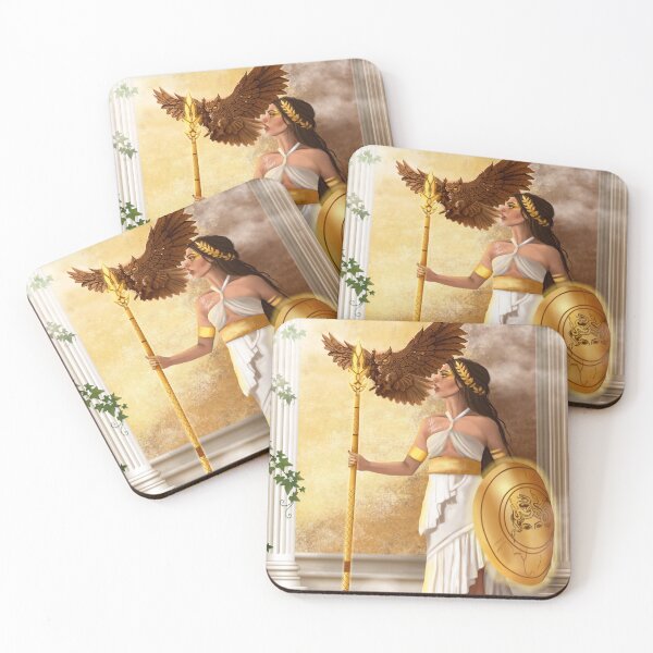 Item preview, Athena Greek Goddess designed and sold by valentina perez ortiz.