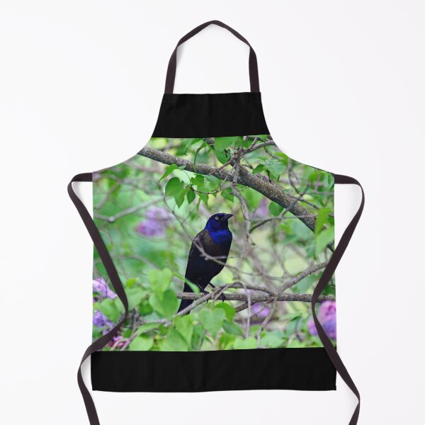 Item preview, Black Bird Amidst The Lilacs designed and sold by Debbie Oppermann.