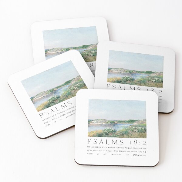 Item preview, Psalms 18:2 Bible Verse Oil Painting designed and sold by SavedThruFaith.