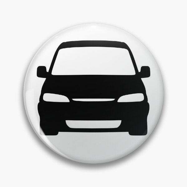 Item preview, Peugeot Partner Citroen Berlingo 1996-2003 black silhouette designed and sold by EdimDesign.
