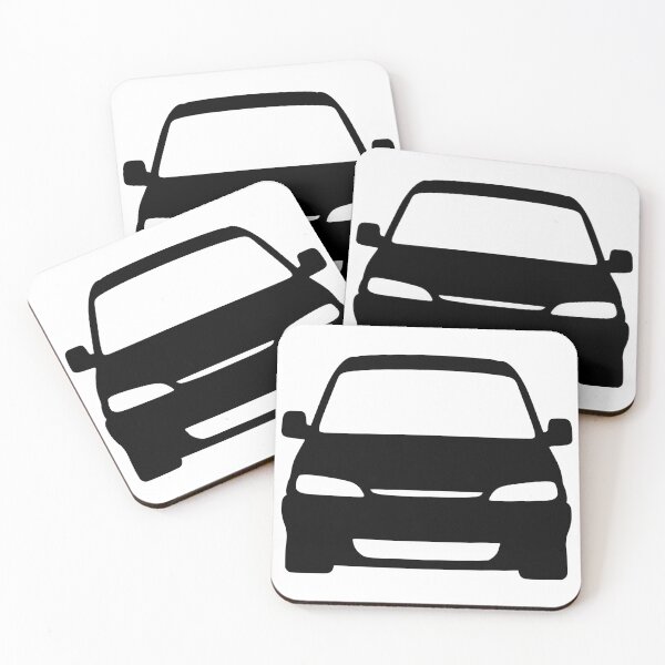 Item preview, Peugeot Partner Citroen Berlingo 1996-2003 black silhouette designed and sold by EdimDesign.