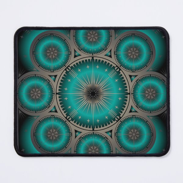 Item preview, Tribal Gathering (Aqua) designed and sold by MelvinWarEagle.