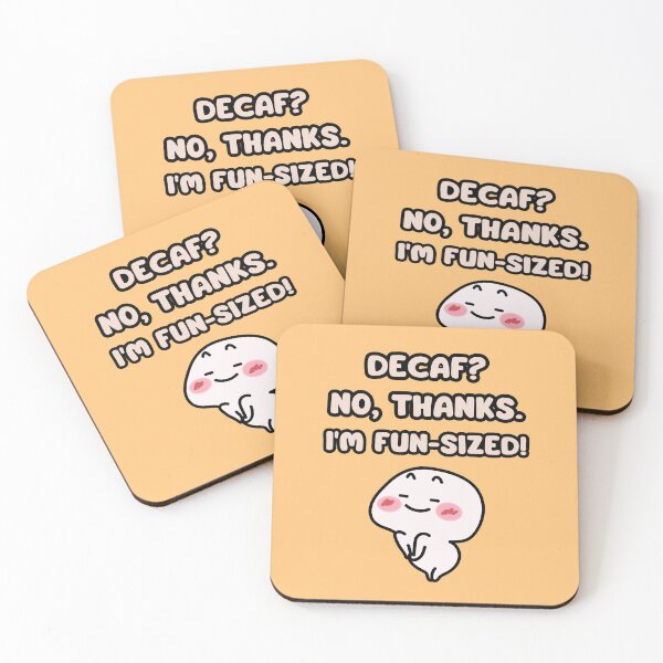 Item preview, Fun-Sized Fuel: No Decaf Here! | Print |  designed and sold by GiveMeMood.