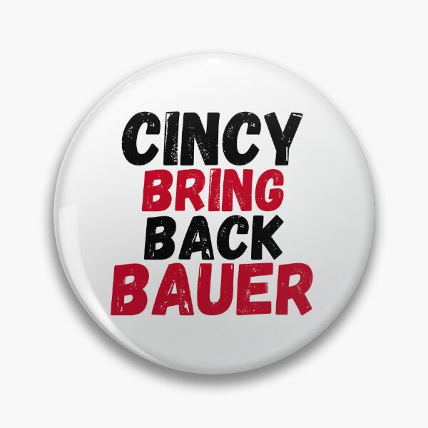 Item preview, Cincy Bring Back Bauer, Cincinnati Reds, Trevor Bauer designed and sold by RiffRaffGraffix.