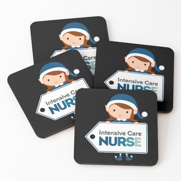 Item preview, Healthcare professional's life - Intensive Care Nurse Christmas Design designed and sold by TheVirtualSpace.