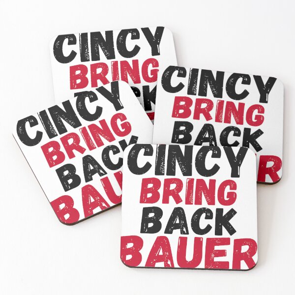 Item preview, Cincy Bring Back Bauer, Cincinnati Reds, Trevor Bauer designed and sold by RiffRaffGraffix.