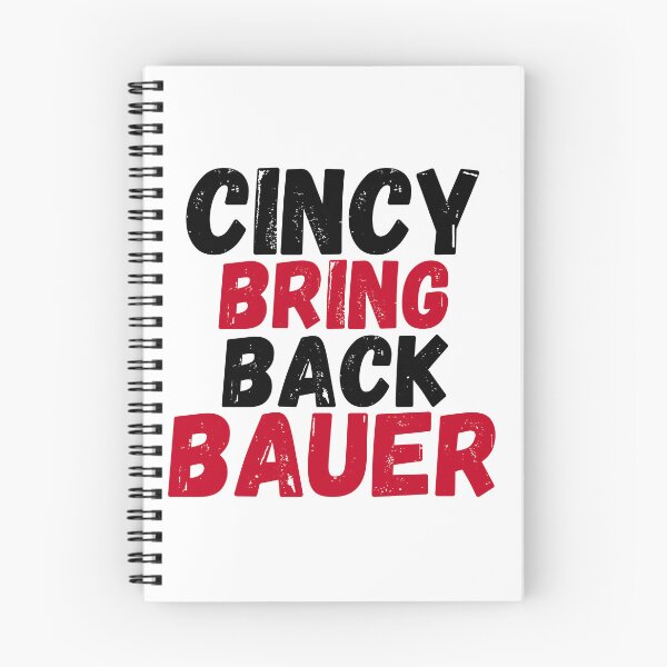 Item preview, Cincy Bring Back Bauer, Cincinnati Reds, Trevor Bauer designed and sold by RiffRaffGraffix.