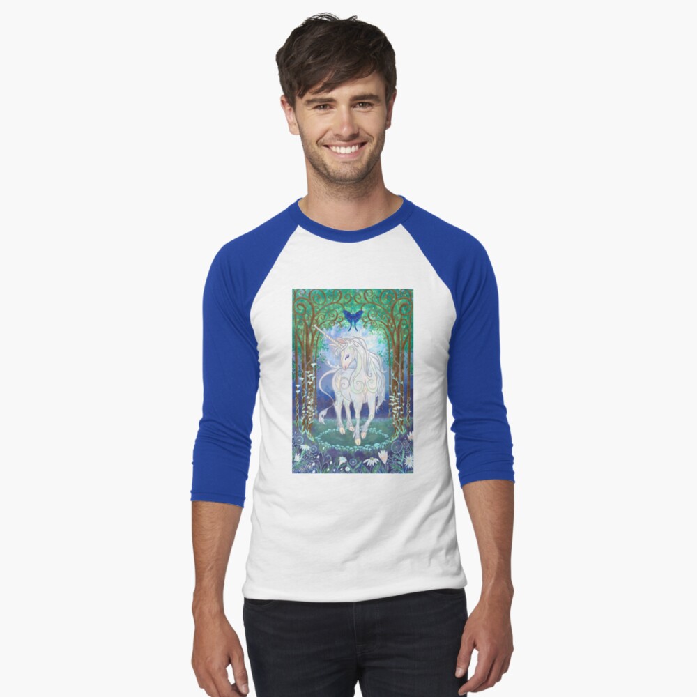 Item preview, Baseball ¾ Sleeve T-Shirt designed and sold by tinaschofield.