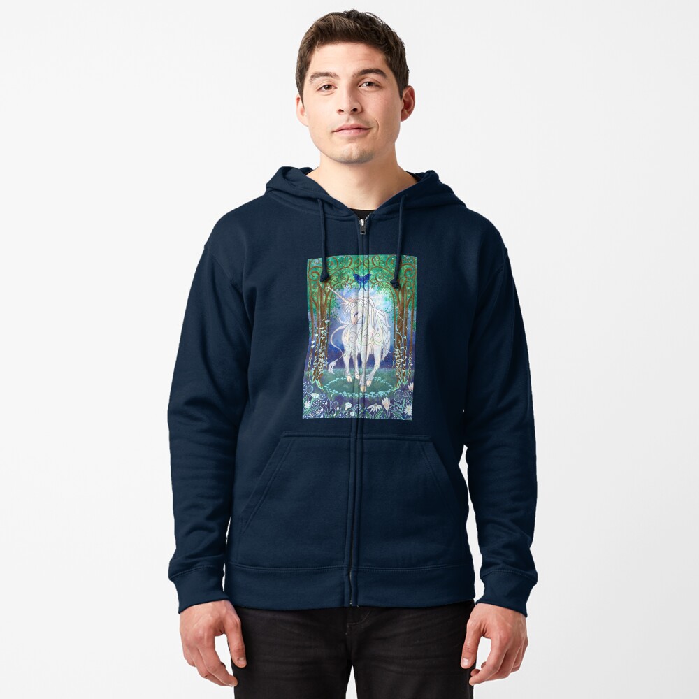 Item preview, Zipped Hoodie designed and sold by tinaschofield.