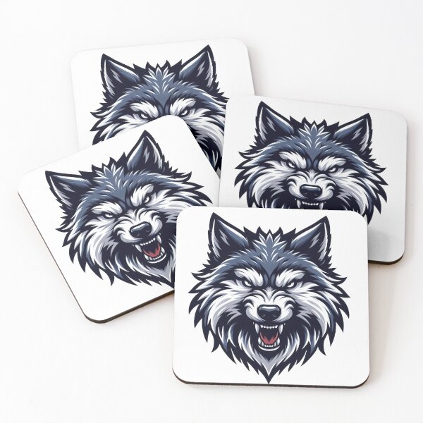Item preview, bad blue wolf,  designed and sold by Animalia-.
