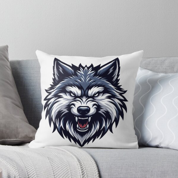 Item preview, bad blue wolf,  designed and sold by Animalia-.