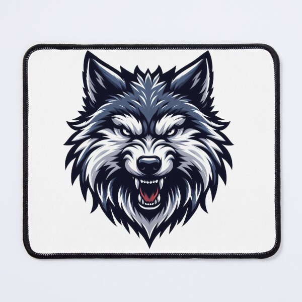 Item preview, bad blue wolf,  designed and sold by Animalia-.
