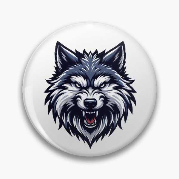 Item preview, bad blue wolf,  designed and sold by Animalia-.