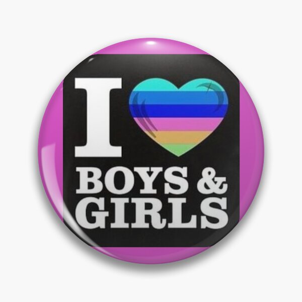 Item preview,  I Heart Boys and Girls Pride Rainbow designed and sold by FemdomShop.