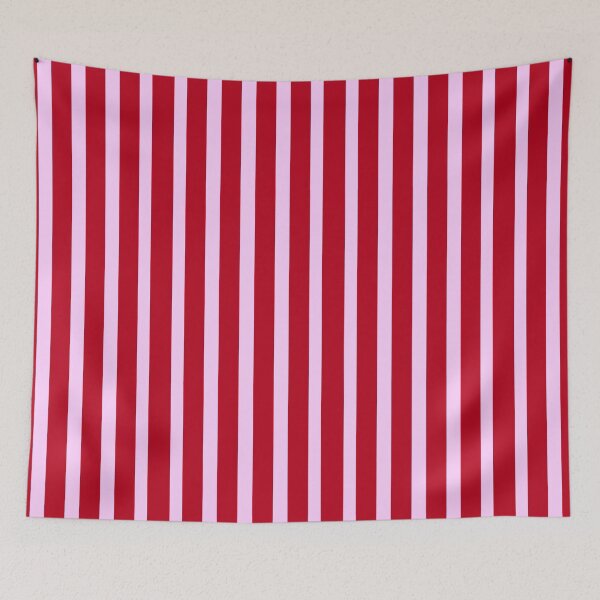 Item preview, Pink and Red Stripes designed and sold by OneThreeSix.