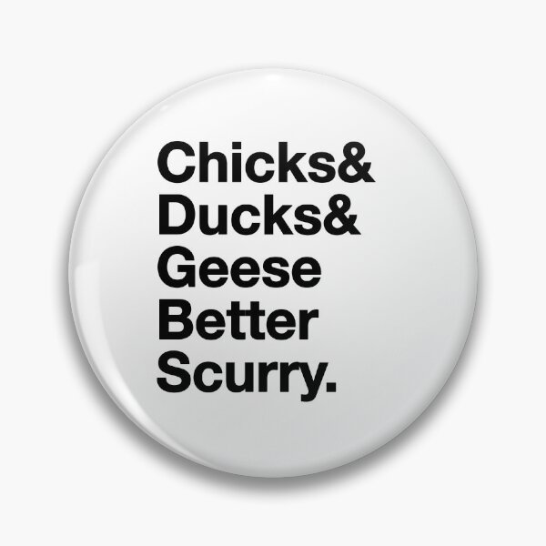 Item preview, The West Wing Chicks and Ducks And Geese Better Scurry designed and sold by baranskini.