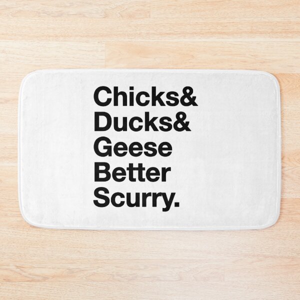 Item preview, The West Wing Chicks and Ducks And Geese Better Scurry designed and sold by baranskini.