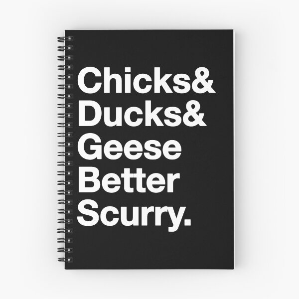 Item preview, The West Wing Chicks and Ducks And Geese Better Scurry designed and sold by baranskini.