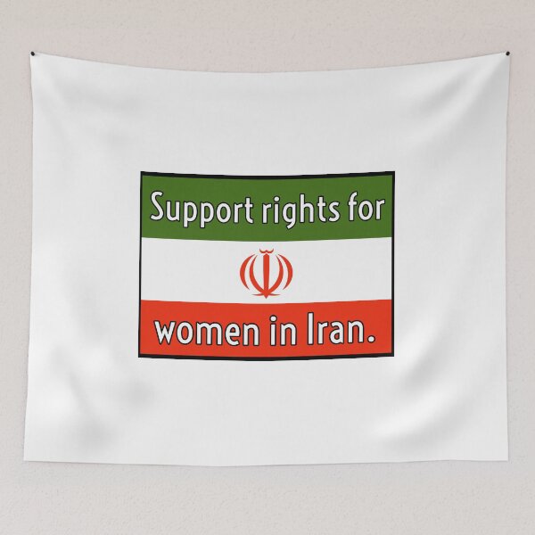 Item preview, Support rights for women in Iran  designed and sold by Rachel the Artist .