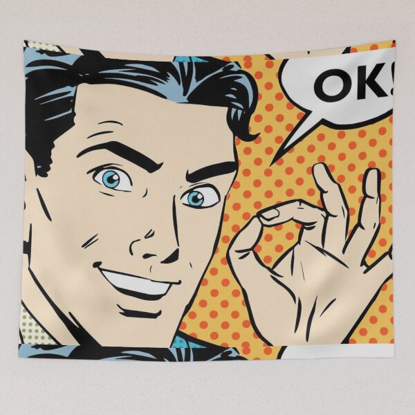 Artikelvorschau, Pop-Art-Gemälde – Comic-Pop-Art entworfen und verkauft von HobertShoop.