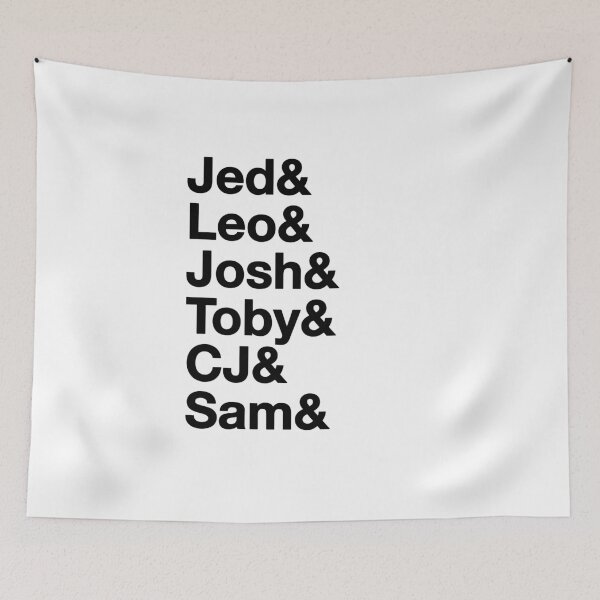 Item preview, The West Wing Names designed and sold by baranskini.
