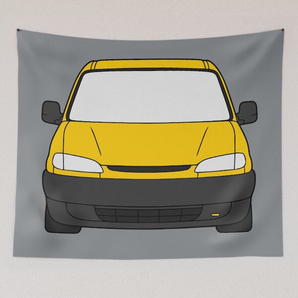 Item preview, Peugeot Partner Citroen Berlingo 1996-2003 yellow designed and sold by EdimDesign.
