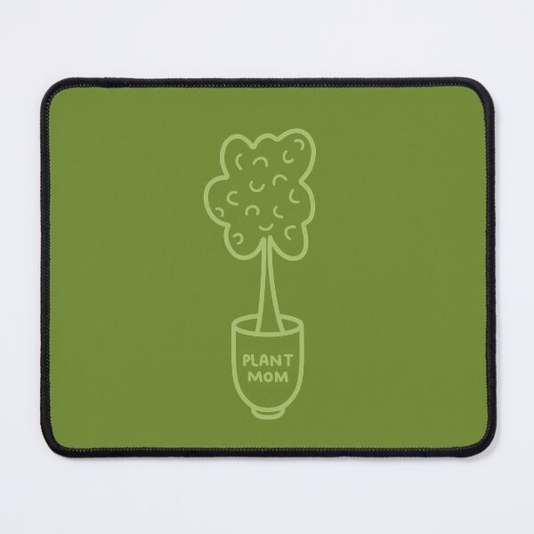 Item preview, Green Cartoon Doodle Tree Plant Mom designed and sold by carroteraser.