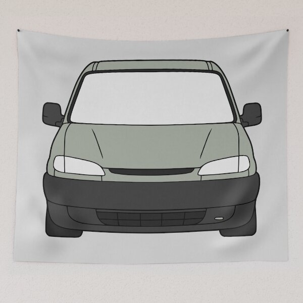 Item preview, Peugeot Partner Citroen Berlingo 1996-2003 pastel green designed and sold by EdimDesign.