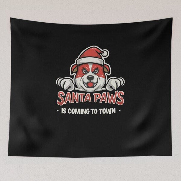 Item preview, Santa Paws Is Coming To Town : A Whiskered Winter Wonderland designed and sold by ArtfulNook.