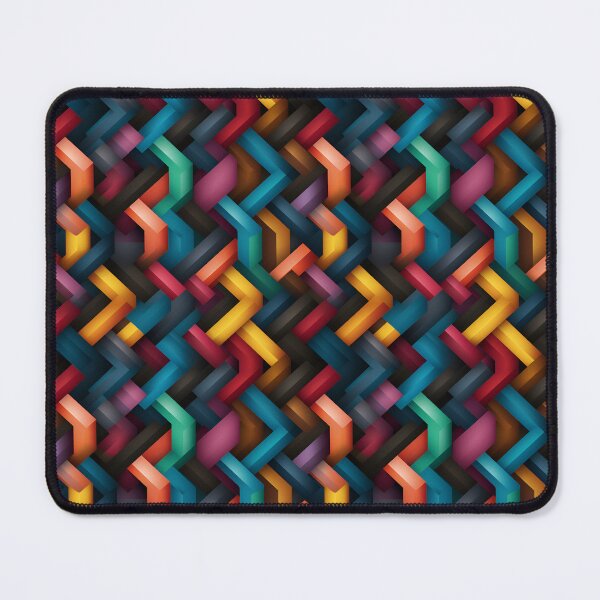 Item preview, Rainbow Geometrical Figures pattern designed and sold by Sp3ctrumOfColor.