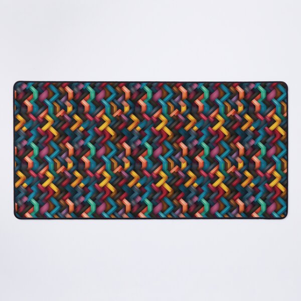 Item preview, Rainbow Geometrical Figures pattern designed and sold by Sp3ctrumOfColor.