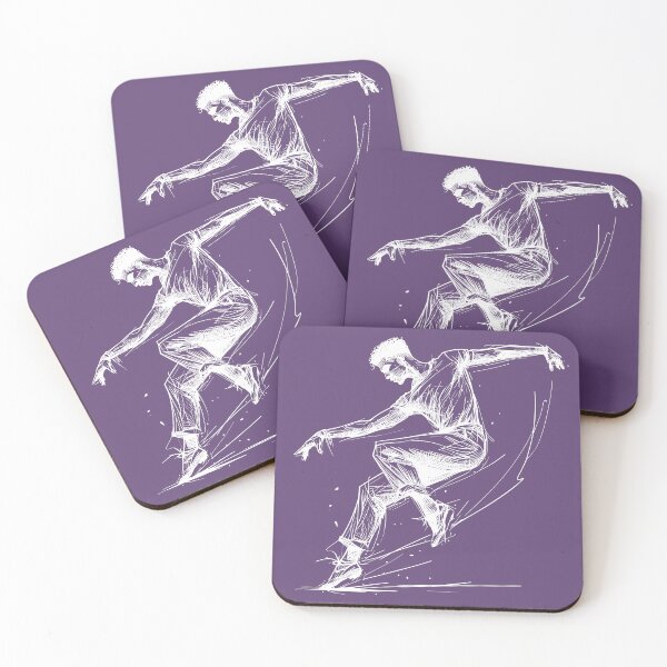 Item preview, Tap dancer - White drawing designed and sold by PrintSoulDesign.