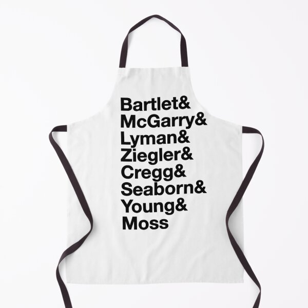 Item preview, The West Wing Characters Shirt Names designed and sold by baranskini.