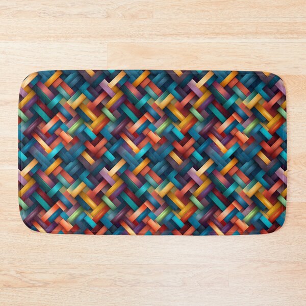 Item preview, Rainbow Geometrical Figures pattern designed and sold by Sp3ctrumOfColor.