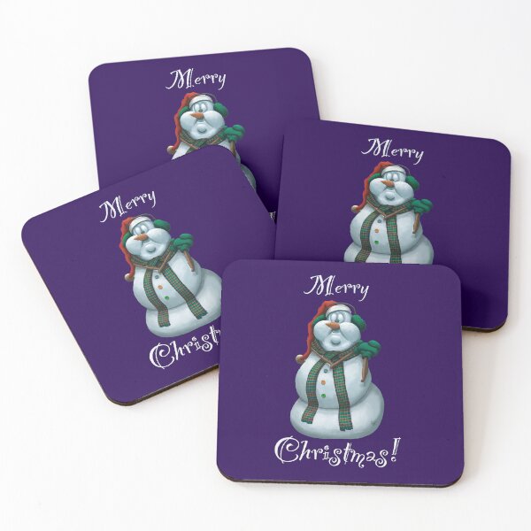 Item preview, Joyful Merry Christmas Holiday Snowman designed and sold by abbottoons.