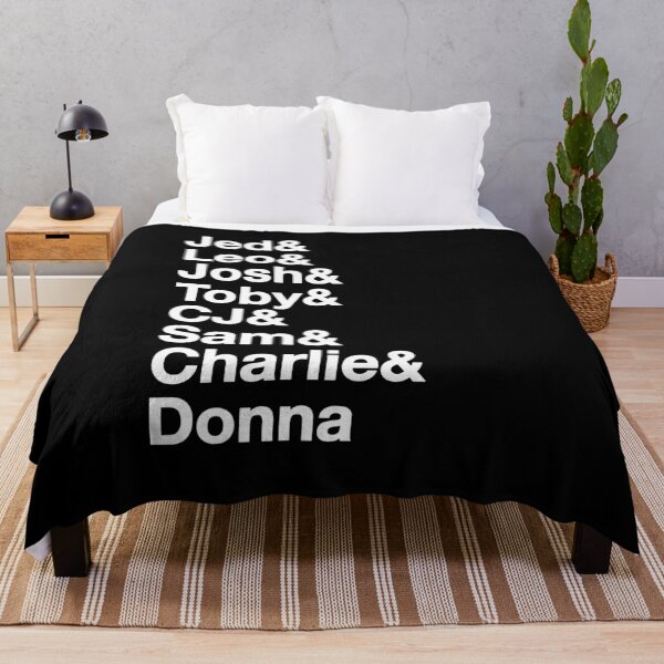 Item preview, The West Wing Characters Shirt Names White  designed and sold by baranskini.